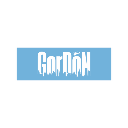 GorDoN LOGO 毛巾 (淺藍)