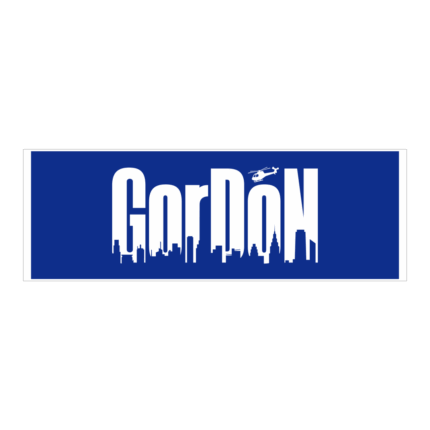 GorDoN LOGO 毛巾 (深海藍)