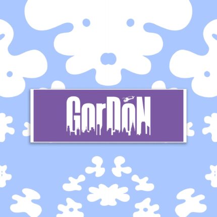 GorDoN LOGO 毛巾 (紫)